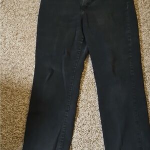 Lee Women's Black Straight Leg Jeans